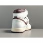 A MA MAINERS X AIR JORDAN 1 SAIL AND BURGUNDY