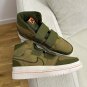 Air Jordan 1 High Double Strap Olive Orange