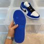 Air Jordan 1 Low Hyper RoyalWhite-Orange Peel