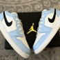 Air Jordan 1 Low 'Ice Blue Black White'