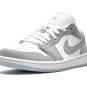 Air Jordan 1 Low White  Wolf Grey