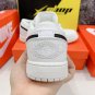 Air Jordan 1 Low 'White Black Stripe'