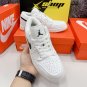 Air Jordan 1 Low 'White Black Stripe'