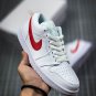 Air Jordan 1 Low White Varsity Red