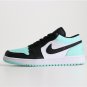 Air Jordan 1 Low WhiteEmerald Rise-Black