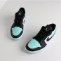 Air Jordan 1 Low WhiteEmerald Rise-Black