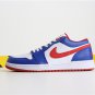 Air Jordan 1 Low WhiteVarsity Red-Varsity Royal