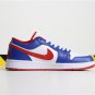 Air Jordan 1 Low WhiteVarsity Red-Varsity Royal