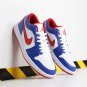 Air Jordan 1 Low WhiteVarsity Red-Varsity Royal
