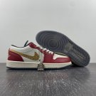 Air Jordan 1 Low Year Of The Dragon White, Red And Gold