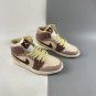 Air Jordan 1 Mid BrownTan-Pink DO7440-821