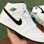 Air Jordan 1 Mid GS Hyper Jade 554725-122