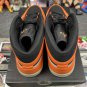 Air Jordan 1 Mid OrangeBlack 554724-062