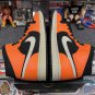 Air Jordan 1 Mid OrangeBlack 554724-062