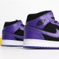 Air Jordan 1 Mid PurpleBlack