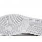AIR JORDAN 1 MID Triple White Patent Leather