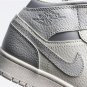 Air Jordan 1 Mid White Grey