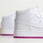 Air Jordan 1 Mid White Pink 555112-100