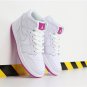 Air Jordan 1 Mid White Pink 555112-100