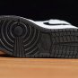 Air Jordan 1 Mid White Purple Black