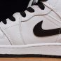 Air Jordan 1 Mid White Purple Black
