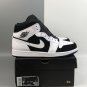Air Jordan 1 Mid WhiteBlack-White 554724-113