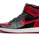 Air Jordan 1 Retro High OG Bred Patent