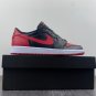 Air Jordan 1 Retro Low Bred BlackVarsity Red&acirc;��Sail 705329-001