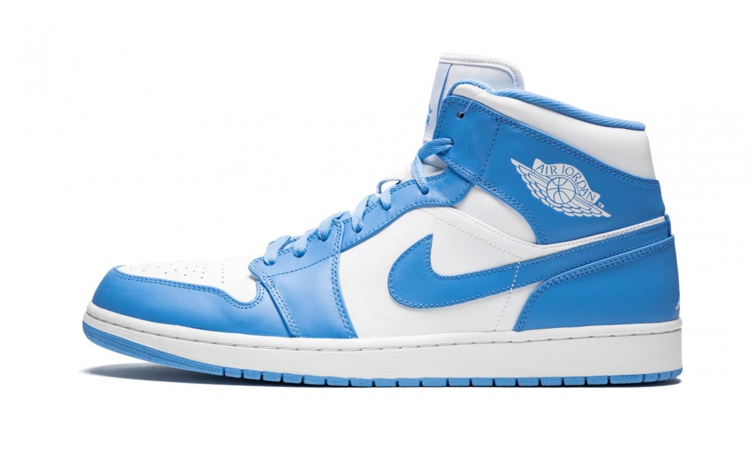 Air Jordan 1 Retro Mid UNC (University Blue)