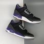 Air Jordan 3 Black Cement Grey White Court Purple
