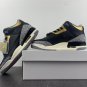 Air Jordan 3 Black Fire Red Metallic Gold Cement Grey