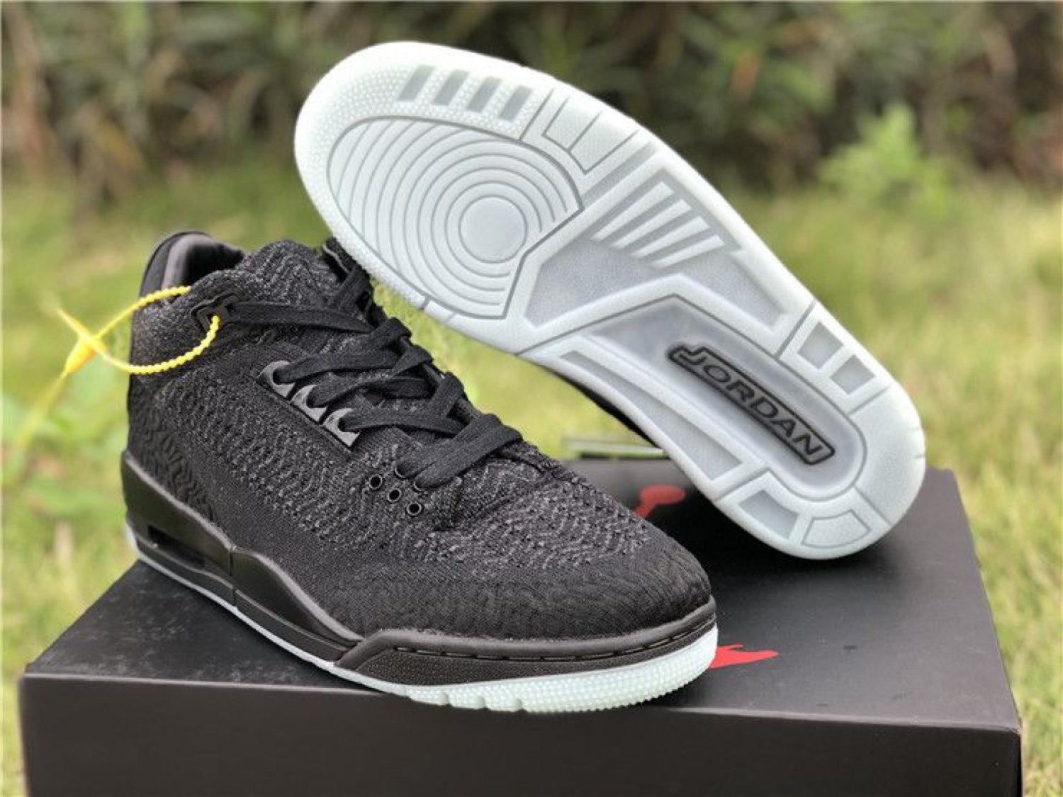 Air Jordan 3 Flyknit Black