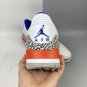 Air Jordan 3 Knicks Rivals White Old Royal University Orange