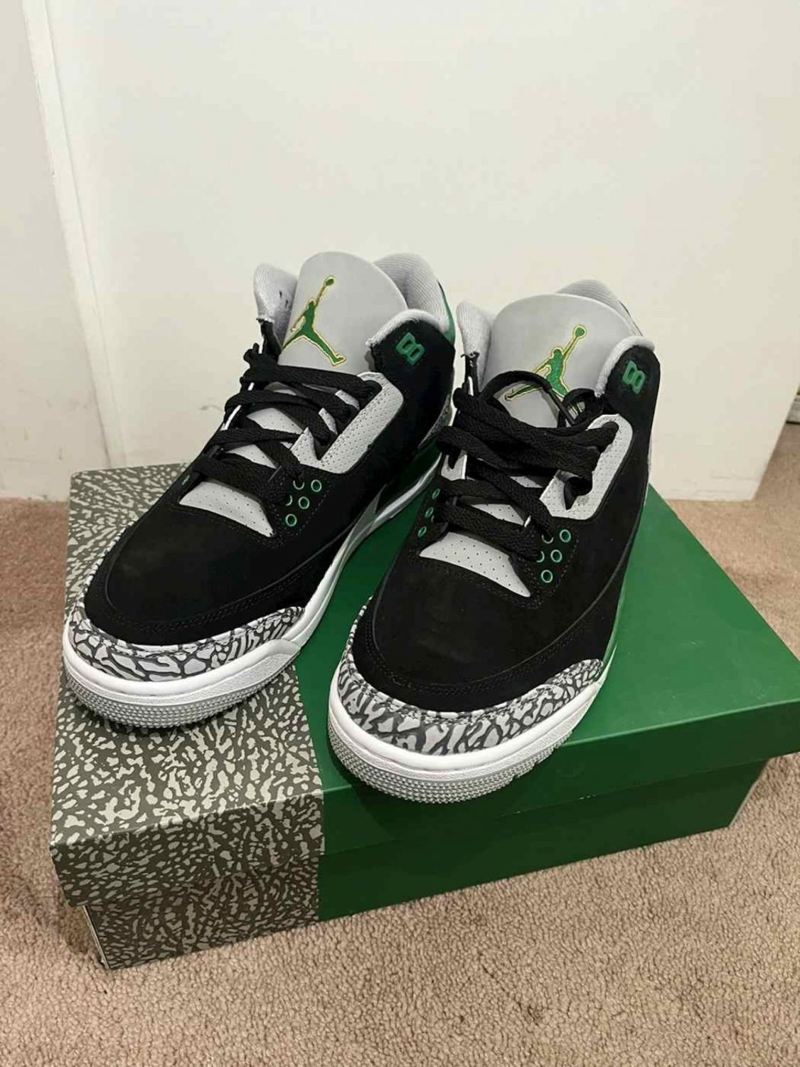 Air Jordan 3 Retro 'Pine Green' BlackPine Green