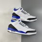 Air Jordan 3 WhiteBlack-Cement Grey-Racer Blue