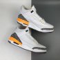 Air Jordan 3 WhiteLaser Orange-Cement Grey-Black