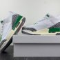 Air Jordan 3 WhiteVarsity Red-Lucky Green-Cement Grey