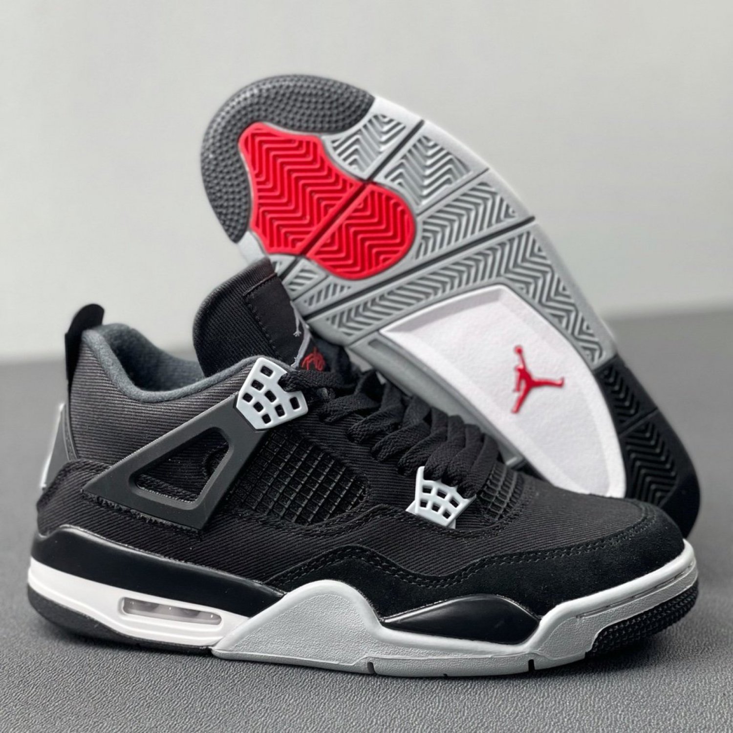 Air Jordan 4 Black Canvas Eminem