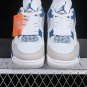 AIR JORDAN 4 RETRO MILITARY BLUE 2024 OFF-WHITEMILITARY BLUENEUTRAL GREY