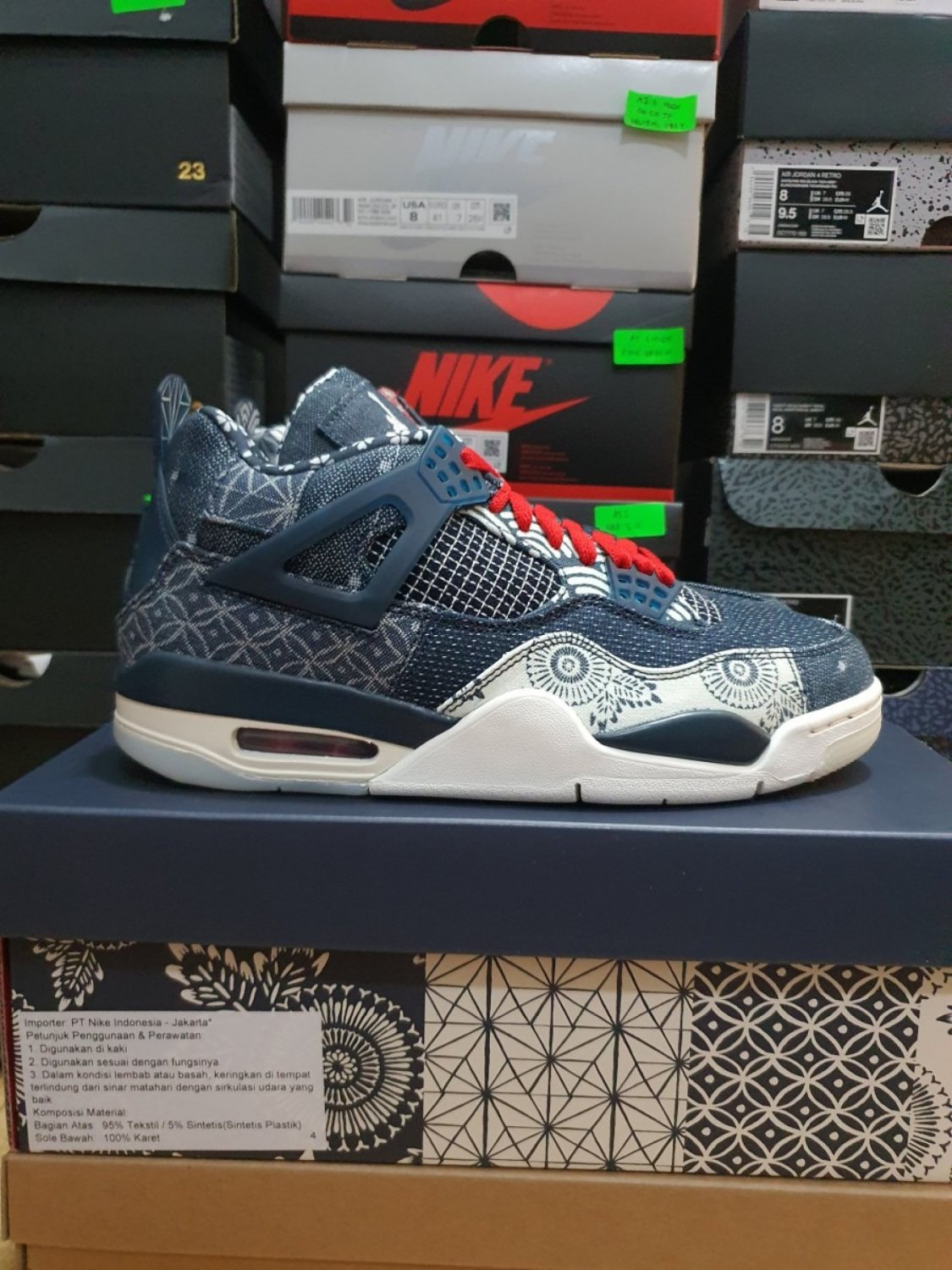 Air Jordan 4 Retro SE Sashiko Deep Ocean