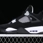 AIR JORDAN 4 RETRO WHITE THUNDER BLACKWHITEBLACK