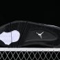 AIR JORDAN 4 RETRO WHITE THUNDER BLACKWHITEBLACK