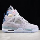 AIR JORDAN 4 RETRO WHITEGREYBLUE