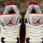 Air Jordan 4 Retro WhiteOrangeBlue
