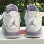 Air Jordan 4 Retro WhitePurple