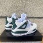 Air Jordan 4 White Oxidized Green Neutral Grey