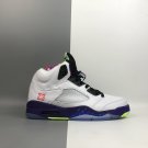 Air Jordan 5 Alternate Bel Air White Court Purple Racer Pink Ghost Green