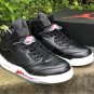 Air Jordan 5 Black Muslin Fire Red