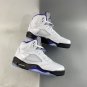 Air Jordan 5 Concord White Dark Concord Black