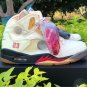 Air Jordan 5 Off White Sail